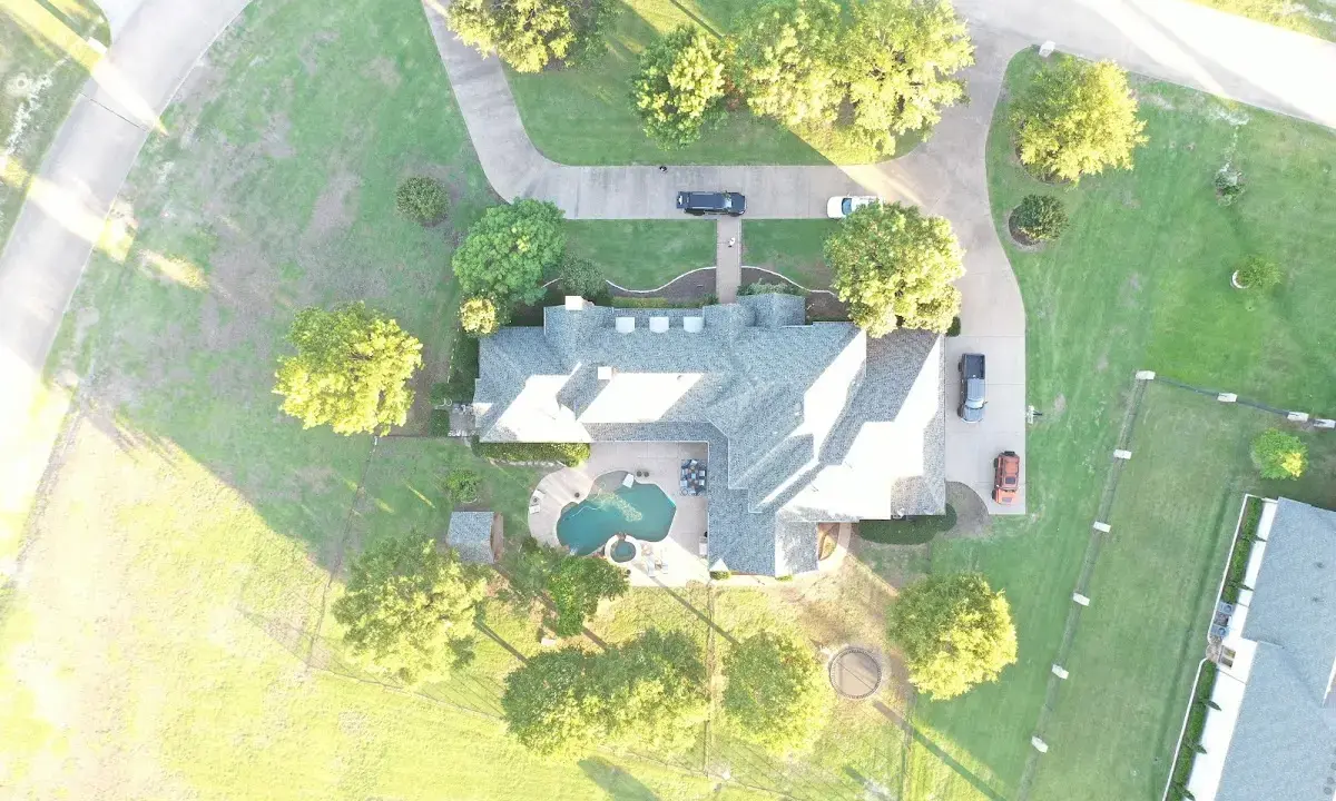 New shingle roof installation on a home in Maryville